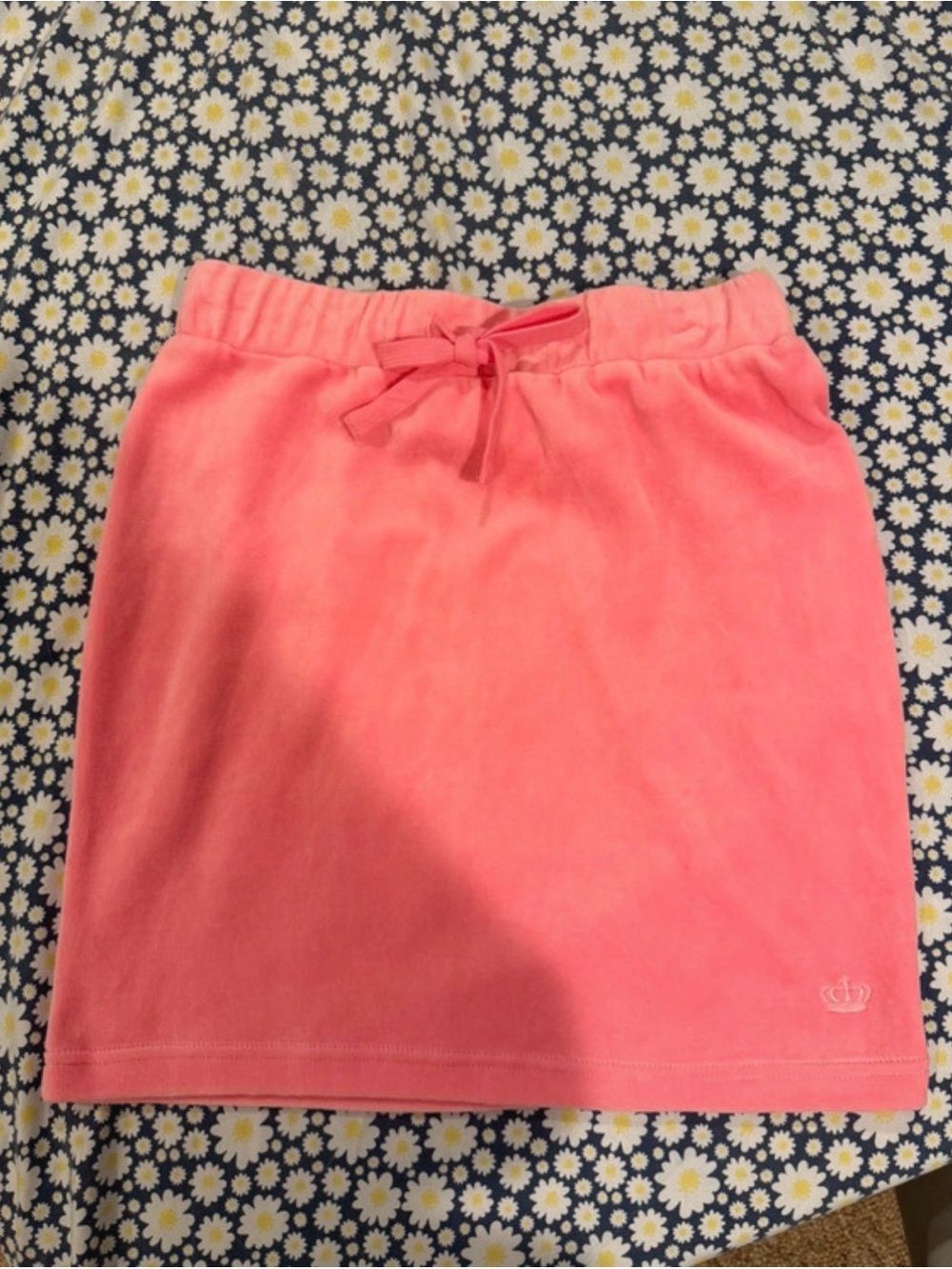 Juicy Couture Pink Mini Skirt with Drawstring